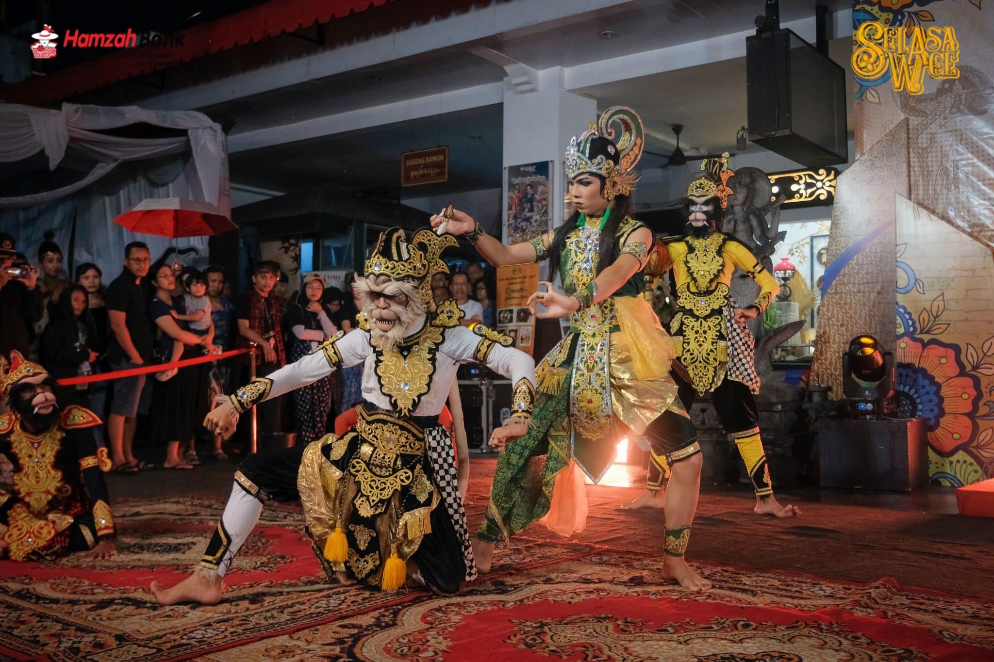 sendratari hanoman kolaborasi hamzah batik dan smki yogyakarta