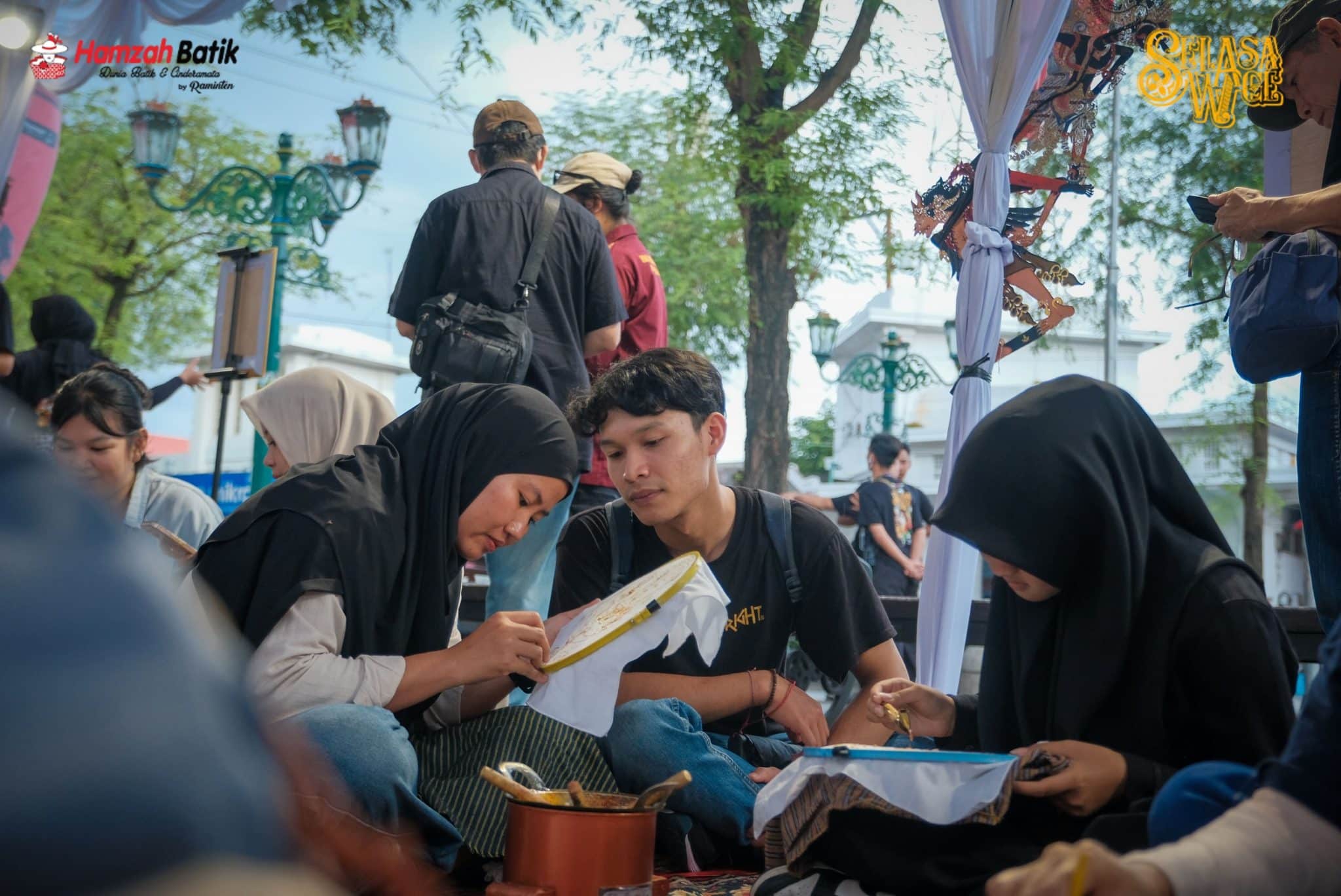 membatik di selasa wage hamzah batik